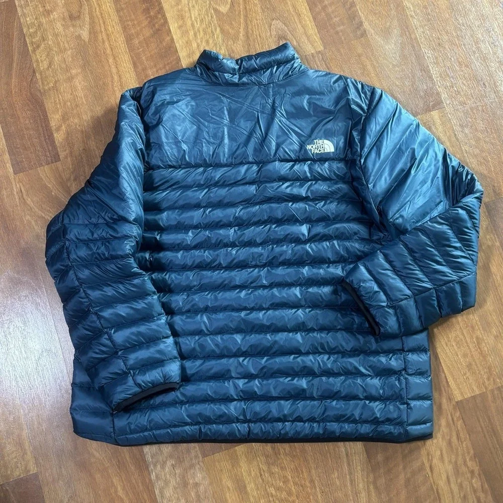 NWT The North Face Jacket Mens 2XL Blue Insulated Packable Pertex Quantum Hiking